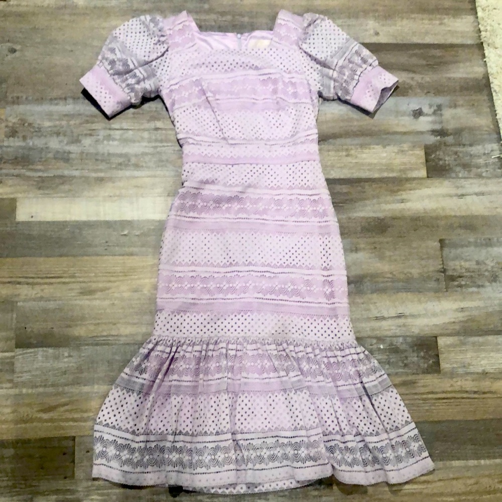Rachel Parcell light purple dress